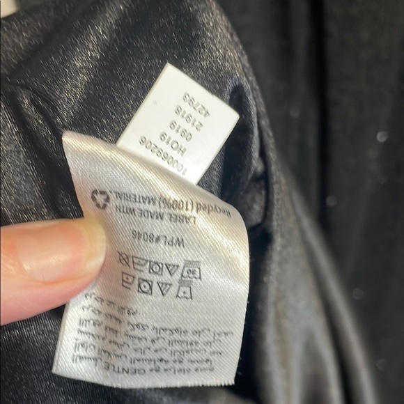 ALFANI Black Textured Glitter Twist-waist Sheath Dress - Picture 10 of 13